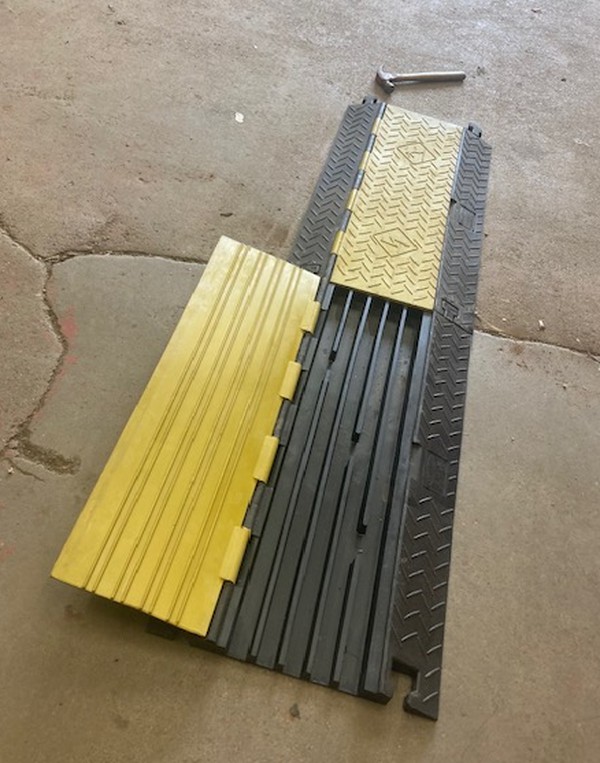 Used 12x Vehicle Ramp/Cable Protection