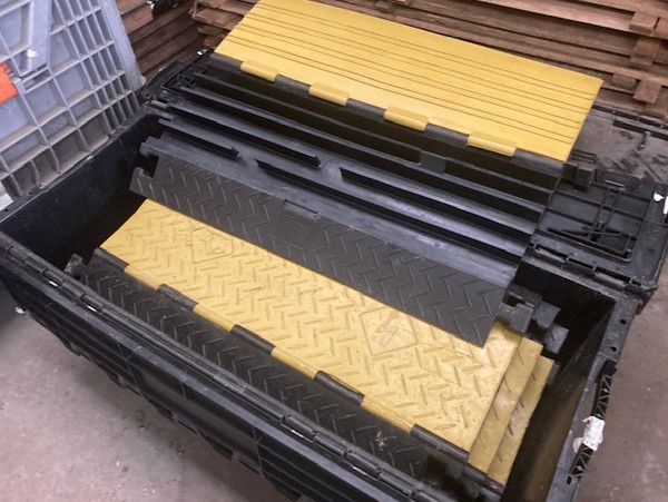 Used 5 Channel Cable Ramp