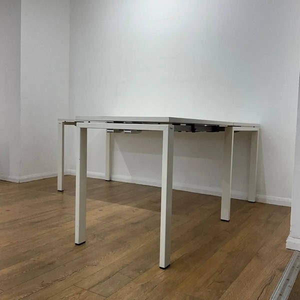 White 1800mm desk for sale