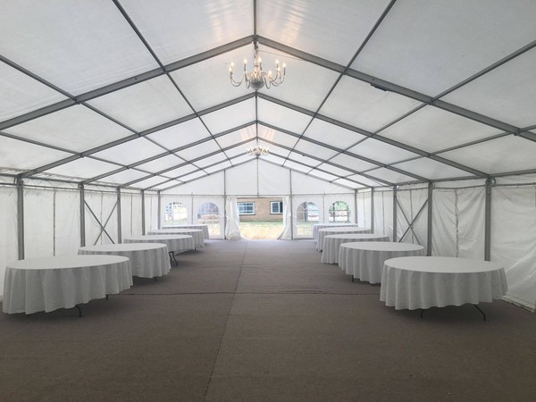 Secondhand 9m x 30m Marquee CC/Roder Spec For Sale