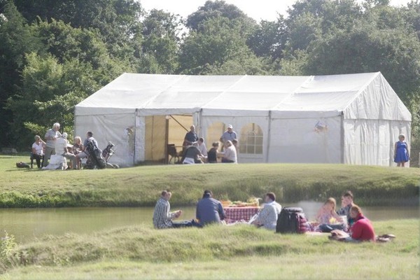 9m x 12m Hoecker P9 marquee for sale