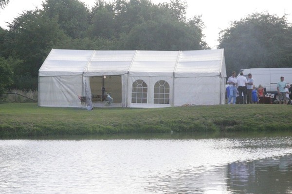 Hoecker P9 marquee for sale  12m 4x bays