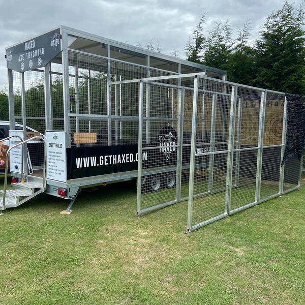 Used Axe Throwing Trailer For Sale