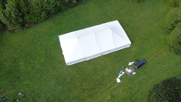 Secondhand Weatherhill Brothers 40x80 Traditional Marquee