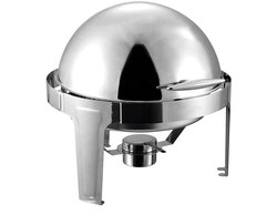 Banquet Roll Top Chafing Dish Silver 6.5L