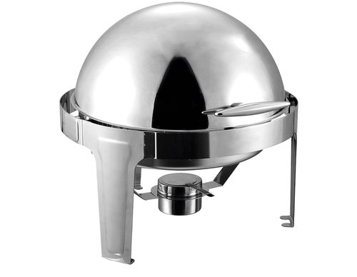 Banquet Roll Top Chafing Dish Silver 6.5L Banquet Roll Top Chafing Dish Silver 6.5L