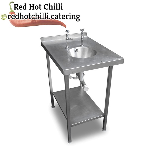 0.6m Stainless Steel Handwash Table