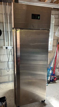 Secondhand Tefcold GUF70 Upright Solid Door Freezer For Sale