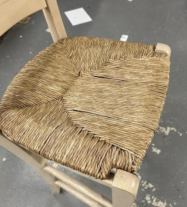 Woven Raffia Style Seat