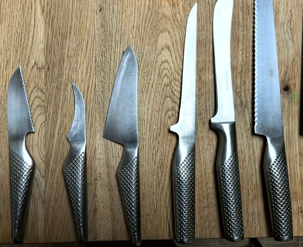 Secondhand 11x Global Knives G Series