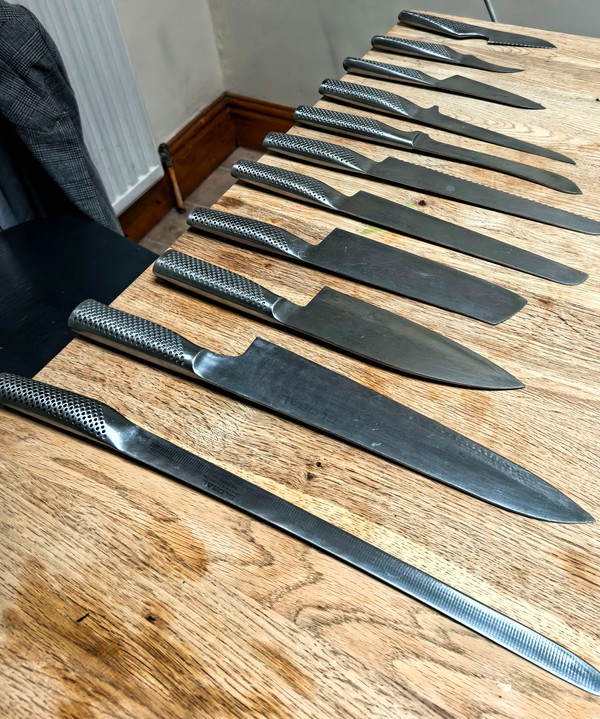 Used 11x Global Knives G Series For Sale