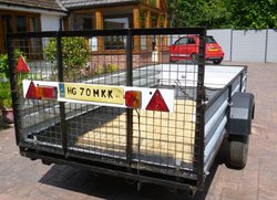 Secondhand Single Axle Trailer 3.5 x 1.5 For Sale