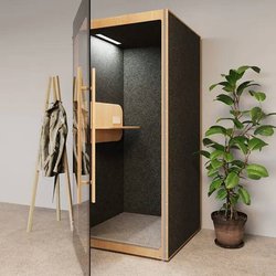 Acoustic phone booth