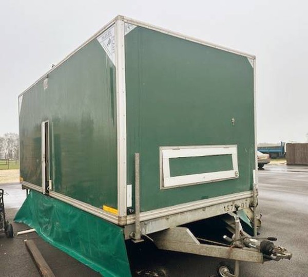 Used / second hand toilet trailer 2 + 2