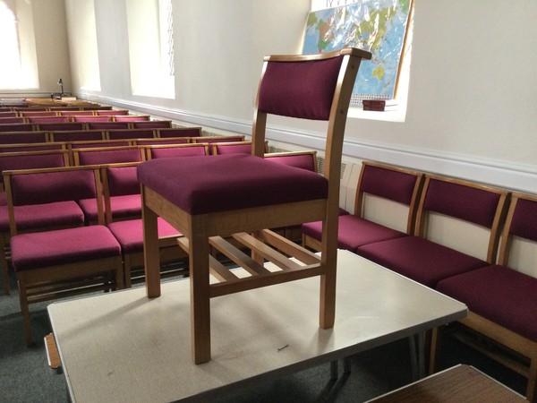 Secondhand Church Chairs