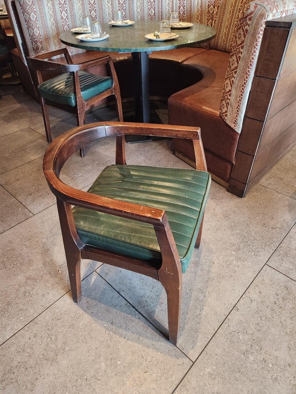 Wooden Padded Chairs For Sale