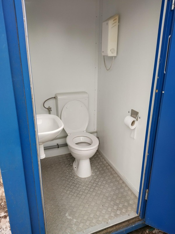 2x Toilet Cabins With Two Cubicles For Sale