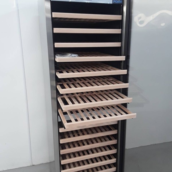 Tall wine bottle fridge