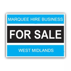 Marquee hire business for sale - West Midlands