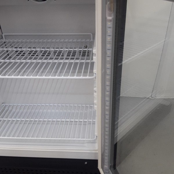 Secondhand Used Tefcold Single Display Fridge 200Ltr U200