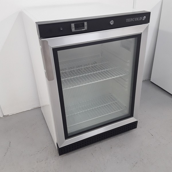 Used Tefcold Single Display Fridge 200Ltr U200 For Sale