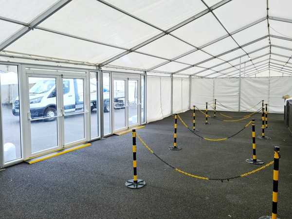 9m framed marquee for sale