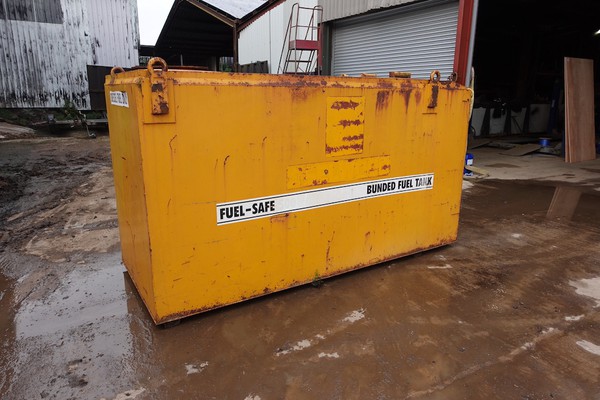 Buy used bunded diesel fuel tank