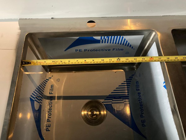 New Stainless Steel Double Bowl Sink