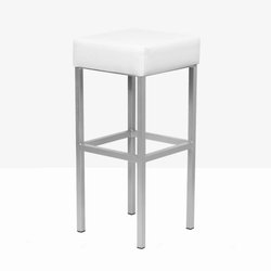 New White Cuboid Bar Stools For Sale