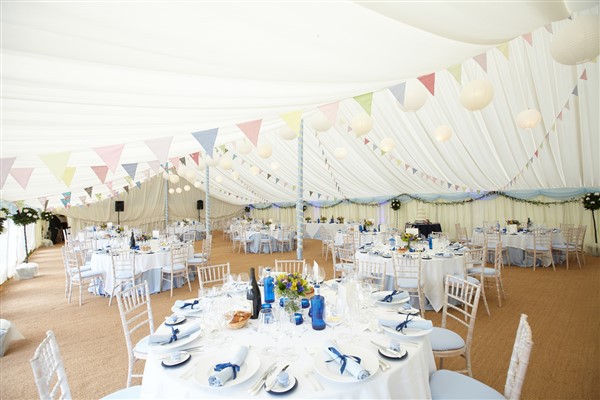 12m Ivory Reveal Weatherills Traditional Marquee