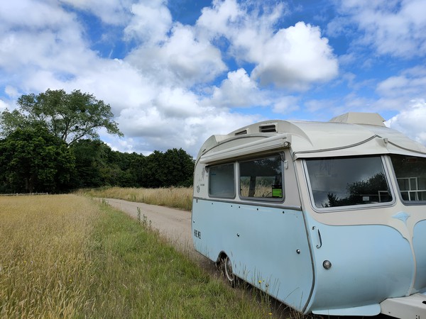 Secondhand Vintage Converted Caravan For Sale