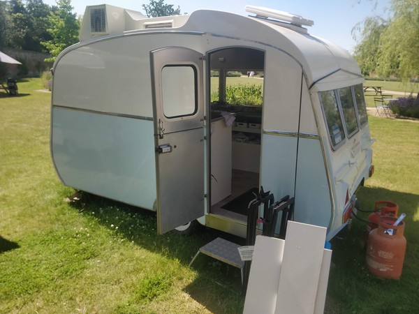 Secondhand Vintage Converted Caravan For Sale