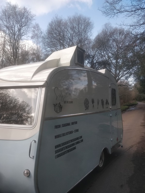 Secondhand Vintage Converted Caravan For Sale