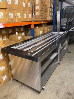 Stainless steel ht buffet counter