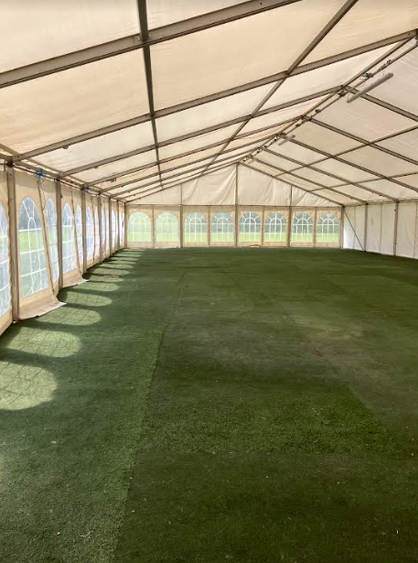 Secondhand 12m x 30m Roder Clearspan Marquee For Sale