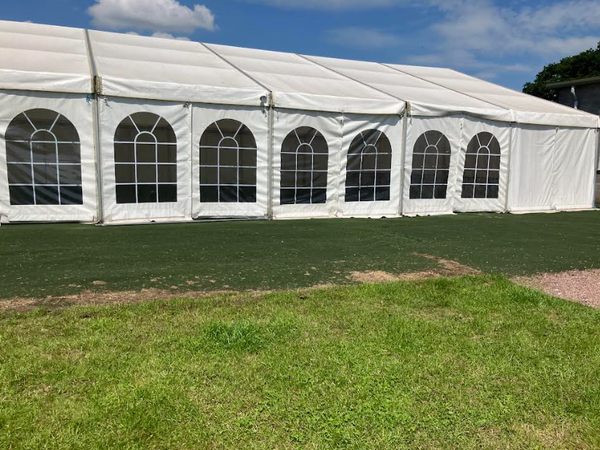 Secondhand Used 12m x 30m Roder Clearspan Marquee For Sale