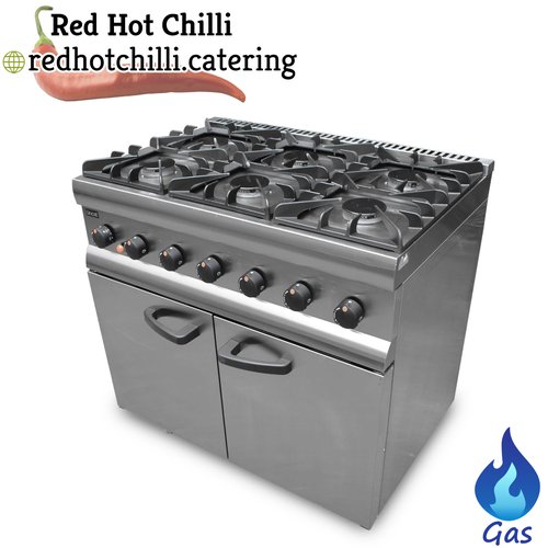 Secondhand Lincat 6 Burner Oven Range For Sale Secondhand Lincat 6 Burner Oven Range For Sale