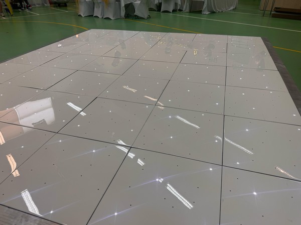 Secondhand 14ft x 14ft Grumpy Joes LED Dancefloor For Sale