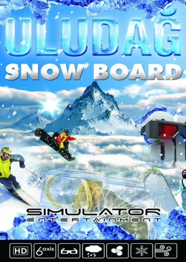 Uludağ Snowboard Skiing 6DoF simulation