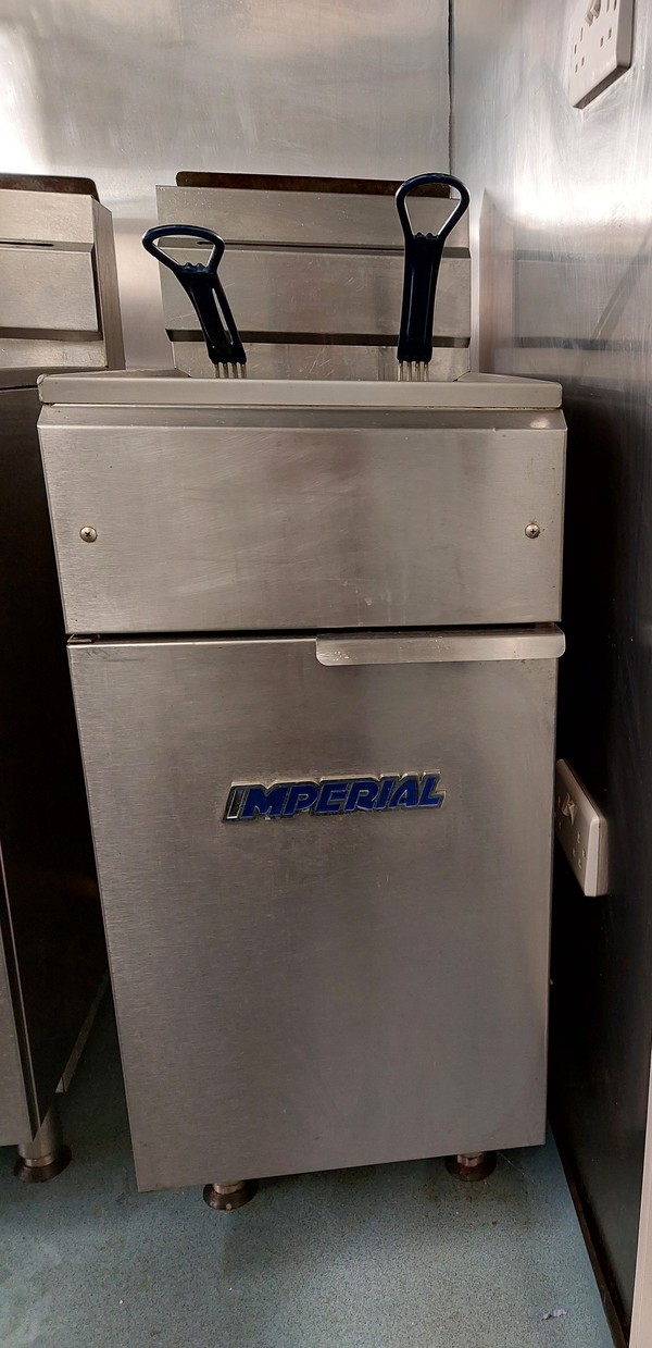 Imperial IFS-40 Freestanding Deep Fat Fryer For Sale