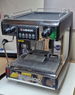 Secondhand Casadio Dieci 1 Group Coffee Machine For Sale