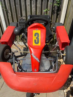 Used Yamaha KT100 15bhp Kart