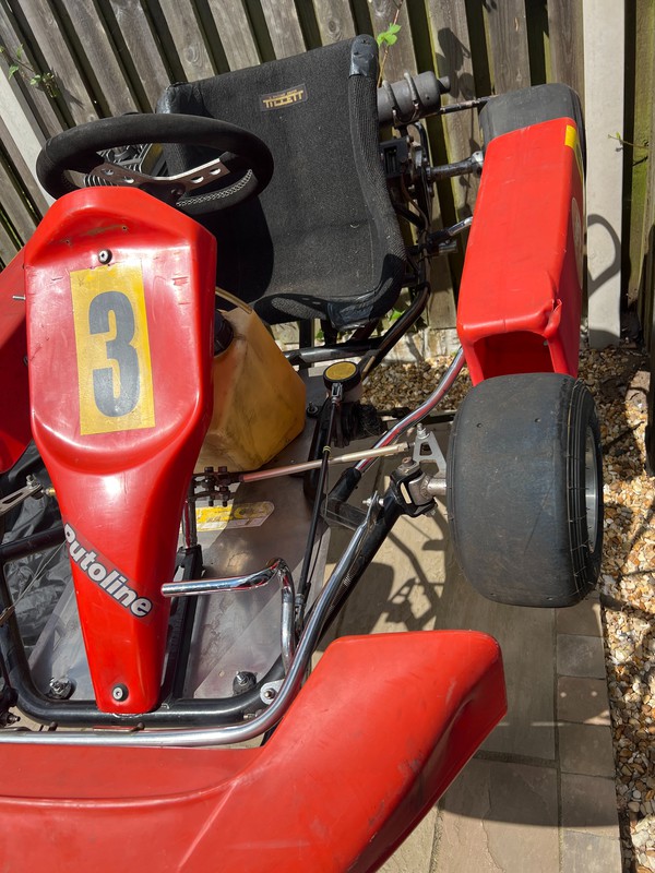 Secondhand Yamaha KT100 15bhp Kart