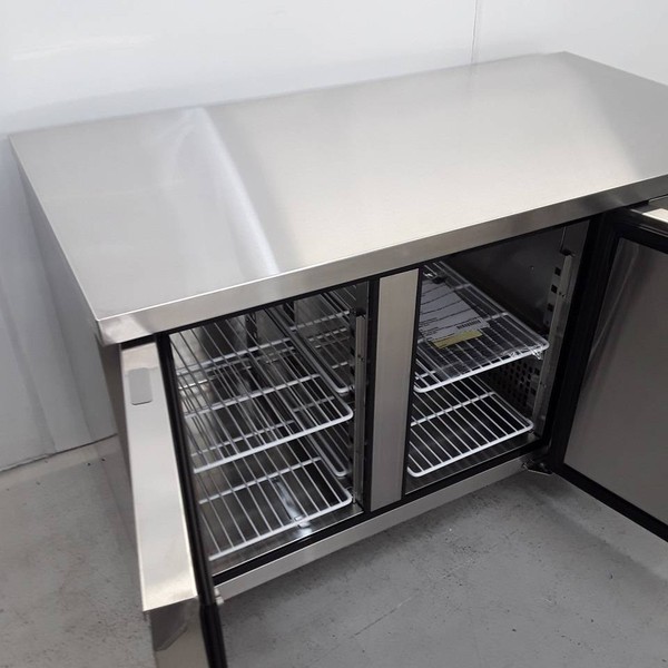 Stainless steel bench freezer