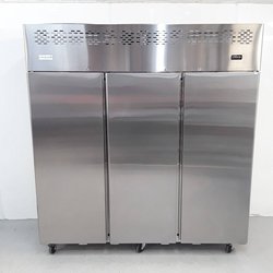 Triple door upright fridge