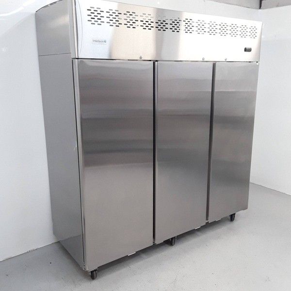 Stainless steel triple door fridge