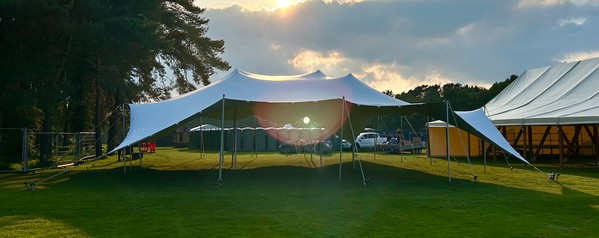 Secondhand 15m x 21m RHI Stretch Tent Complete For Sale