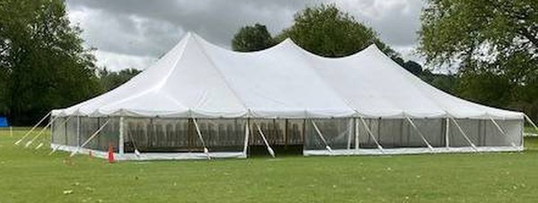 Secondhand Used Traditional 12m x 12m, 18m or 24m Marquee For Sale