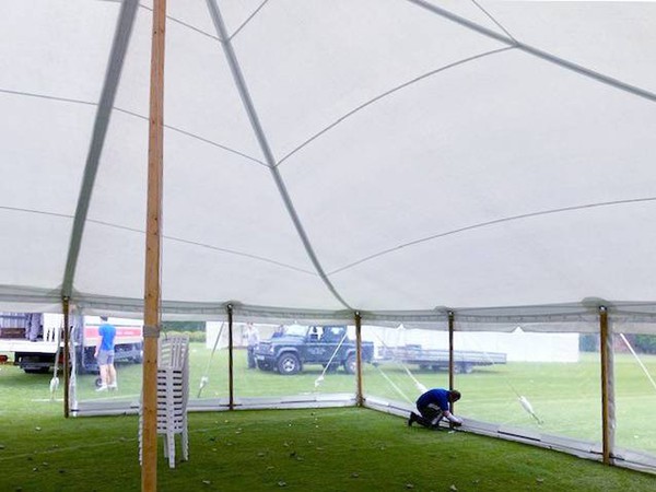 Traditional 12m x 12m, 18m or 24m Marquee