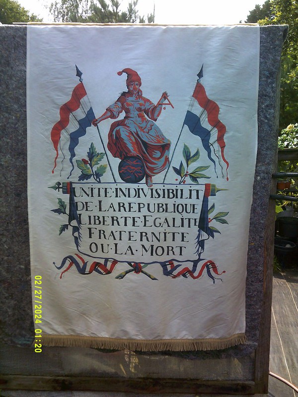 Liberte Egalite French Revolution banners